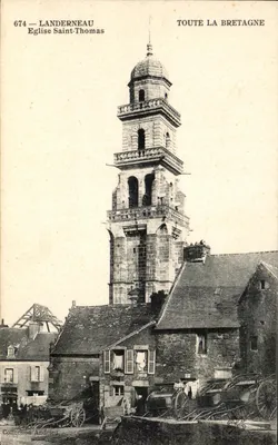 Landerneau — Igreja de São Tomé — Toda a Bretanha, n°674