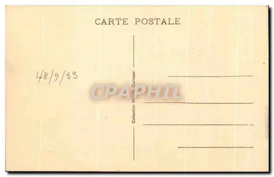 Quimper - Katedra Najświętszej Maryi Panny z Locmaria — Stara pocztówka n°27, wydawca Villard, Quimper — Rewers