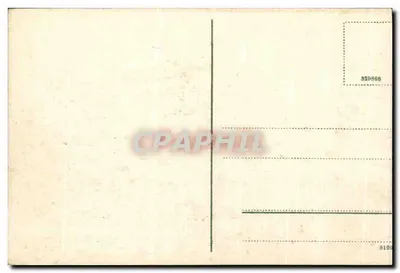 Bilhete postal antigo Lisboa Jardim da Estrela Entrada — Verso