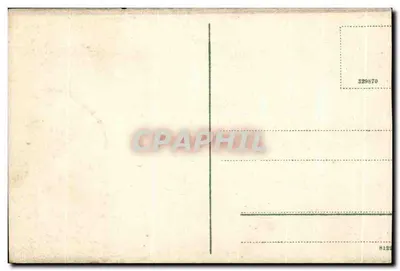 Bilhete postal antigo Jardim de S Pedro d'Aicantara em Lisboa — Verso