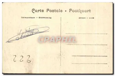Malines — Canto do Béguinage — editor 'Malines' n°62 — Verso