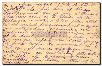 Oran — Une Rue — Hôtel des Touristes — Verso
