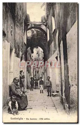 Ventimiglia - Via Saonese - Città antica — G. L. Riello, n°8