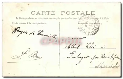 Warmeriville — Rue Vageriaur — éditeur T. B. — Achterkant