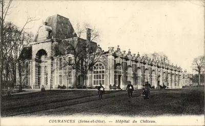 Courances (Seine-et-Oise) — Hôpital du Château
