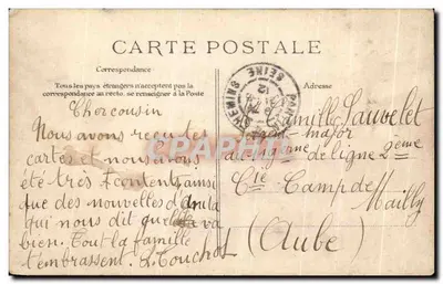 PANTIN — Ângulo da rue Victor-Hugo e rue Hoche — Editor ELD, n°39 — Verso