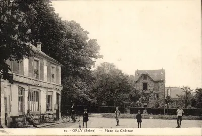 Orly (Seine) — Praça do Castelo — editor desconhecido, n° 10