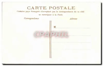 Paris — Les Invalides — editor não identificado — Verso