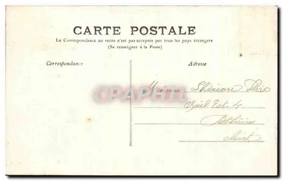 Rochefort-sur-Mer — 4ème Dépôt des Bouïpages de la Plotte — Caserne de la Plotte — Éditeur : Thécle Grenmon — Reverso