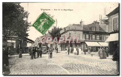Vierzon — Rue de la République — publisher Vierzon
