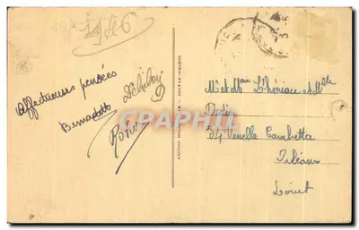 BORT-les-ORGUES — Vista presa dalla Bastide — Edizione BORT-LE-ORGUES — Verso