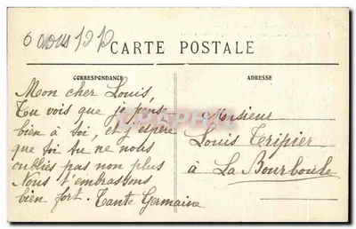 Montfort-l'Amaury — Abside da igreja iniciada por Amaury I (século XI) — Editor: J. Duvivier — Verso