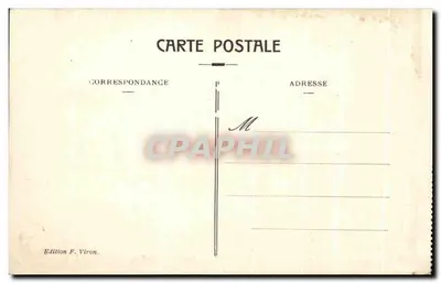 Lourdes — IXª Estação do Calvário: «Jesus cai pela terceira vez» — Edição F. Viron — Verso