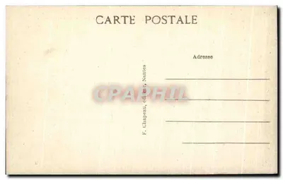 Batz (Loire-Inf.) — I Rocci e la Costa di San Michele — F. Chapeau, Nantes, n°158 — Verso