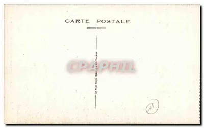 Cité di Carcassonne — L'ingresso del Castello — Editore Hopp & Cie, Toulouse, n°3 — Verso