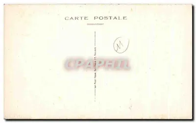 Città di Carcassonne — La Torre Quadrata del Vescovo — Editore: Pilot-Henri Baume & Cie, Toulouse — Verso