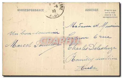 Etretat — Het Bakje van de Cuves. Visvangst met Eperlan — LL — Achterkant