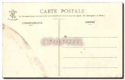 Locmariaquer - Menhir de Men-er-Hroech (Pierre de la Fée) — Coleção A. Waron, St-Brieuc — Verso