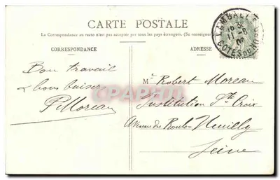 Lamballe i jej otoczenie — Zamek Hunaudaye — Bailly et Chammarre, fot. i wyd., w Floéréal — Rewers