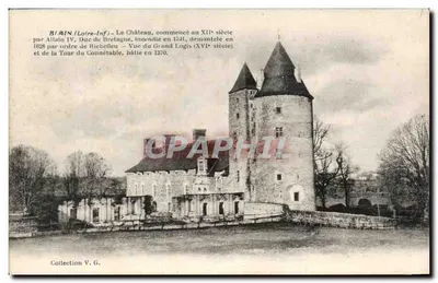Blain (Loire-Inférieure) — Castelo, iniciado no século XII — Coleção V. G.