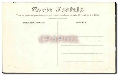Paimpont (Ille-et-Vilaine) — A Abadia vista do Lago — Editor Mary-Roussellière, Rennes, n° 4680 — Verso