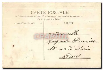 W okolicach BESANÇON — Kaskada Creux de l'Enfer — wydawca Mollik, nr 533 — Rewers