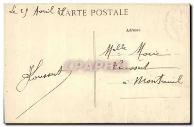 Montfort-l'Amaury — Capela de São Luís, ruínas e história — Edit. J Warrant, n°44 — Verso