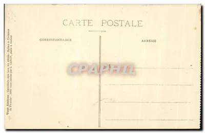 Amiens — Katedra — Nef i stalowe ławy chóru — Obiektyw Lacour-Berthiot, nr 173 — Rewers