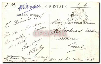 Saint-Dizier — O Hotel de Ville — Editado pelo Grand Bazar Universel, St-Dizier — Verso