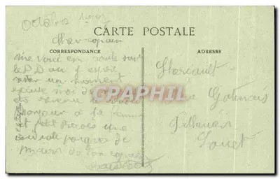 Saint-Dizier — Cappella del Collegio — H. G. n° 3016 — Verso