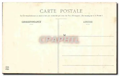Les Hautes-Pyrénées — A Estrada de Gavarnie através do Caos e fundo das montanhas de Gèdre — Fototipia Labouche frères, Toulouse, n° 402 bis — Verso
