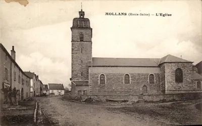 Mollans (Haute-Saône) — A Igreja — Editor: L. B. (LB)