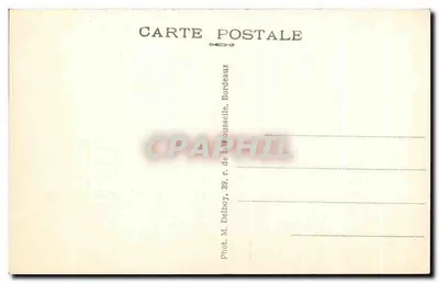Bayonne - Hôtel Moderne et Loustau près de la gare — M.D. - 4003 — Verso