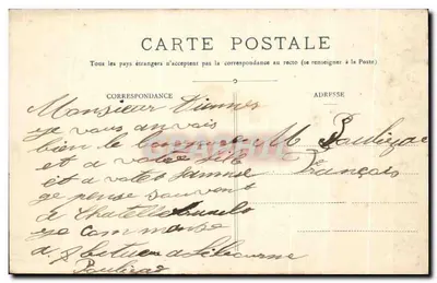 Libourne — Wieża Wielkiego Portu z XVI wieku i Quai de l'Isle — Wydawnictwo Louis Garde, Libourne — Rewers