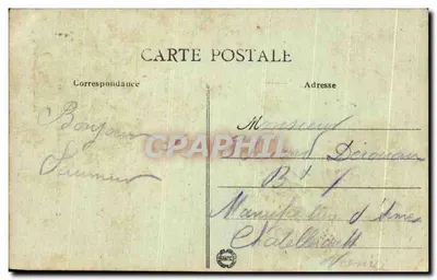 Saumur - Zamek i Plac św. Michała — Wydawnictwo Dèzé, księgarz — Rewers