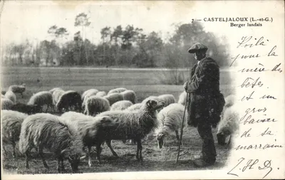 Casteljaloux (L.-et-G.) — Pastor Landais — Eng. Dupin, editor, Casteljaloux