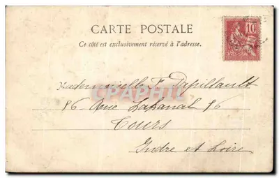 Eu trago a esperança — 1901/1902 — Fototipia A. Bergere et Cie, Nancy — Verso