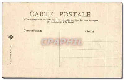 As Bodas de Cana — Museu do Louvre — Editor F. Fleury, n°18 — Verso