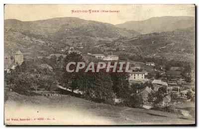 Bilhete postal antigo Haut Du Them