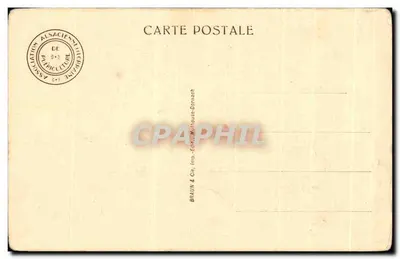 Deux enfants et un chien — scène intérieure — gravure de Jean Chocquet-Frond — Verso