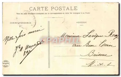 La Jeunesse de Gugusse — jeune garçon en costume déguisé buvant une bouteille, entouré de bouteilles de vin — Édition Bergerot — Rückseite
