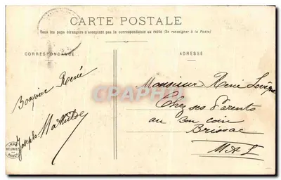 A Juventude de Gugusse — Edição Bergeret, n°1 — Verso