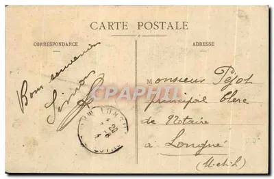Bretania — Procesja weselna — Artaud i Nozals, Nantes — Rewers