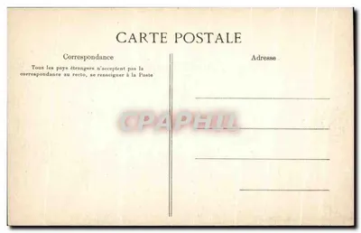 Montluçon (Miasto Gozet) — Rue de la République — Wydawnictwo Lageyre, Tabac, Montluçon — Rewers