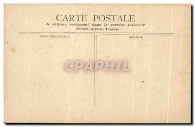 Dijon - Place d'Armes - Hotel de Ville — editor Staerck, Paris — Verso