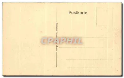 Strasbourg (Alsace) — Świątynia garnizonu — Verlag v. E. Borremann, Straßburg — Rewers
