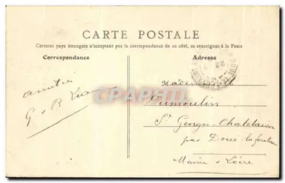 Vittel — Aleja Ambroise Bouloumié — Wydawnictwo B. F., Paryż, nr 5 — Rewers