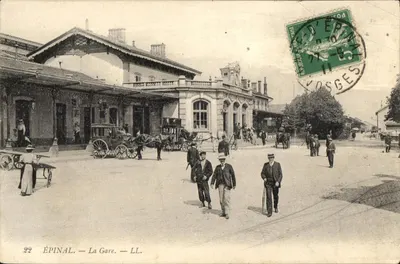 ÉPINAL — La Gare — LL. — Éditeur LL, n° 22