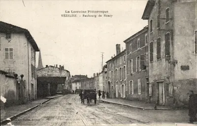 Vézelise — Faubourg de Nancy — Rue des Halles, éditeur