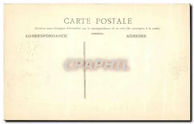 Reims — Palácio de Justiça e Rue Carnot — Verso